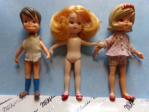 JUEGO DOLLY DARLINGS 1960 JOHN, SHARY, & CLON - Imagen 1 de 6