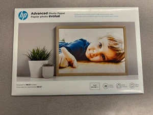5 opakowań 20 HP Advanced Glossy Inkjet 33 arkusze papieru fotograficznego 13" x 19" CR696A - Zdjęcie 1 z 7