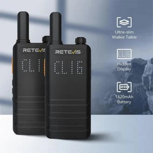 Mini Walkie Talkie con Pantalla Retevis B63h 2 Pcswalkie-talkie Portátil Pmr446 P - Imagen 1 de 25