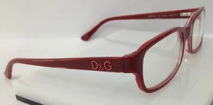 MARCO DE GAFAS DE PLÁSTICO ROJO DOLCE & GABBANA D&G 1104 610 50-18-135 ITALIA RX - Imagen 1 de 3