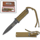 7.5" overall Outdoor Survival fixed blade knife 650D