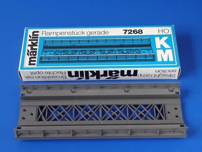 MARKLIN H0 - 7268 - STRAIGHT RAMP SECTION - M K Track - BOX / LN - Image 1 of 2