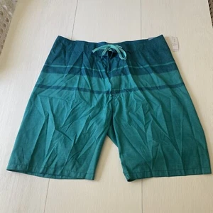 Old Navy Board Shorts mens XL multicolor striped polyester 9” inseam NWT - Picture 1 of 12