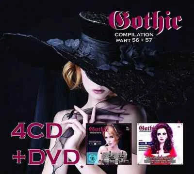 Gothic Compilation 56+57 , Goht BOX 8, 4 x CD+ DVD - INDIGO, Neu in OVP - Bild 1 von 4