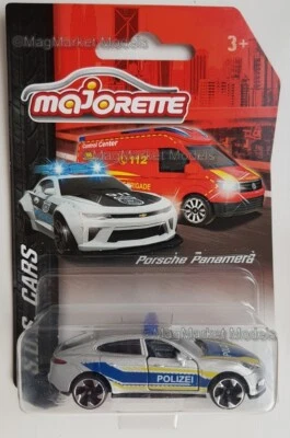 MAJORETTE · PORSCHE PANAMERA · POLICE CAR · NEW IN SEALED PACK - Image 1 of 3