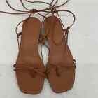 Abercrombie & Fitch Brown Strappy Sandals Size 7