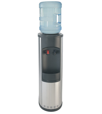 Stainless Steel Bottled Water Cooler New - Cold & Hot Water Dispenser • 276.80£