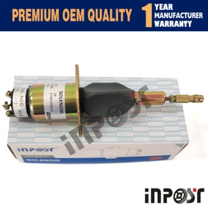 Engine stop solenoid 0149-2508-01 24V For Cummins ONAN Generator - Picture 1 of 7