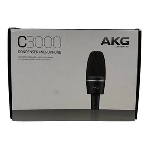 Micrófono condensador de membrana grande de alto rendimiento AKG C3000, negro - Imagen 1 de 2