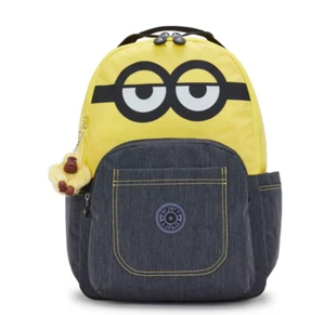Kipling Rucksack SEOUL (Minion Jeans Bl) Kipling x Minions KI3986MI8 NEU JAPAN FS - Bild 1 von 6