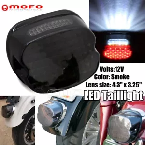 LED Taillight BrakeStop Lamp License Plate Light For Harley Dyna Super Glide FXD - Bild 1 von 9