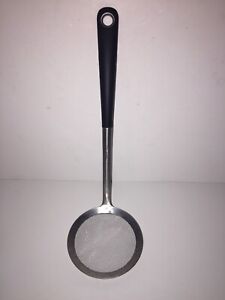 IKEA Slotted Straining Spoon Ladle Cooking Utensil Perfect for Bagels & Pretzels