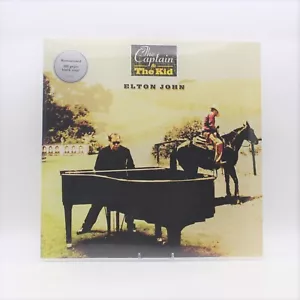 The Captain & The Kid ELTON JOHN REMASTERED 180 Gram Black Vinyl Made in Germany - Imagen 1 de 2
