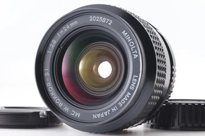 [COMO NUEVO/tapa] Lente MF gran angular Minolta MC W.ROKKOR-SI 24mm f/2.8... - Imagen 1 de 4