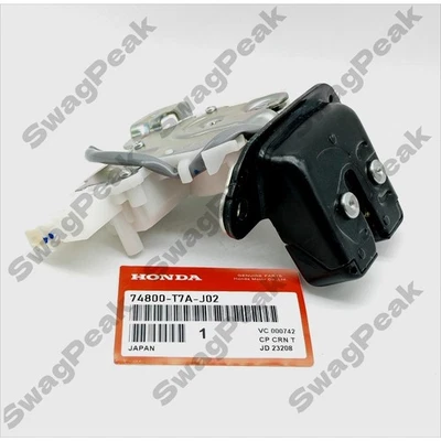 Conjunto de bloqueo/montaje de bloqueo de puerta trasera OEM #74800-T7A-J02 para Honda HR-V 2016-2022 Foto 1 de 4