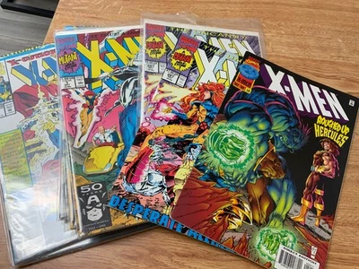 LOT of 10 X-MEN COMICS 80'S-UP WOLVERINE CABLE X FACTOR FORCE X-CUTIONER’S SONG - Image 1 of 4