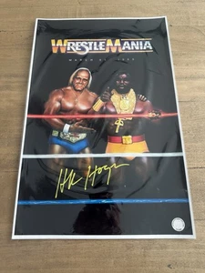 Hulk Hogan 11x17 signiertes Foto mit PSA COA - Bild 1 von 5