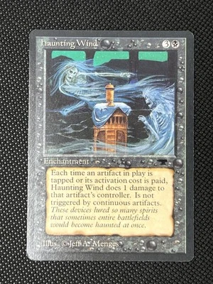 MTG HAUNTING WIND Antiquities Regular NM/MT+ Magic The Gathering - Image 1 of 4