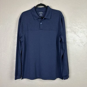 Polo Haggar Hombre M Azul Diseño Clásico - Imagen 1 de 9