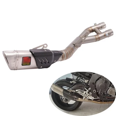 Silenciador silenciadores tubo deslizable para Yamaha YZF-R1 R1M 2015-2023 55mm Foto 1 de 4
