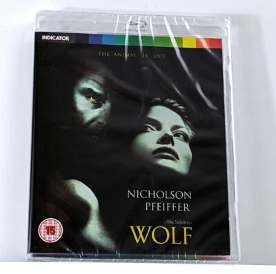 Wolf Blu Ray (1994) - LIBRE DE REGIÓN - Indicador Jack Nicholson Michelle Pfeifer NUEVO Foto 1 de 2