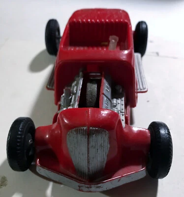 Hot Rod rojo brillante vintage Marx Foto 1 de 4