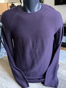Women’s J Jill Merino Wool Washable Sweater Plum Purple Long Sleeve Size XS - Picture 1 of 4