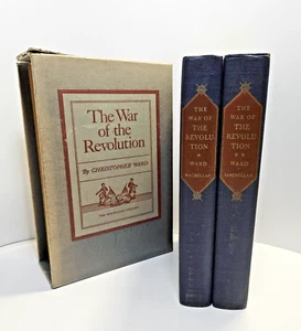 The War Of The Revolution by Christopher Ward 2 Volumes 1952 1st Ed. Slipcase - Picture 1 of 20