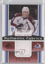 2013 SP Game Used Edition Authentic Fabrics Fight Straps /15 Paul Stastny #AF-ST