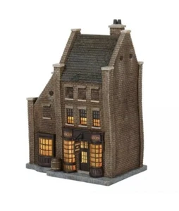 Dept 56 BORGIN AND BURKES Harry Potter Village 6006510 Death Eater Shop Dark Art - Picture 1 of 13