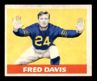1948 Leaf Football #27 Fred Davis GD - Image 1 of 2