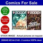 2000AD #2144 2145 - 2 comics VGFN clean