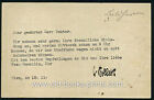 WOLLEK, Franz, Postkarte mit eigenhändiger Unterschrift 1912 - Original!