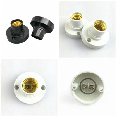 2/ 4/ 10Pcs E14 PBT Light Bulb Lamp Fixing Base Holder Screw Socket - Image 1 of 4