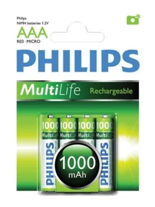Baterías recargables Philips (4 piezas) EV-PH016 - Imagen 1 de 2