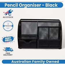 Pen Holder Storage Desk Organizer Office School Letter Tray Container Stationery