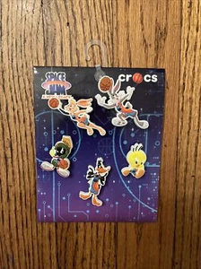Crocs Jibbitz Charms 5-Pack- Space Jam 2 New Legacy BRAND NEW - Picture 1 of 5