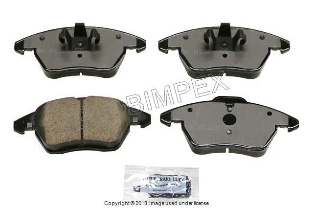 VOLKSWAGEN BEETLE JETTA (2011-2016) Brake Pad Set FRONT AKEBONO EURO +WARRANTY - Image 1 of 1