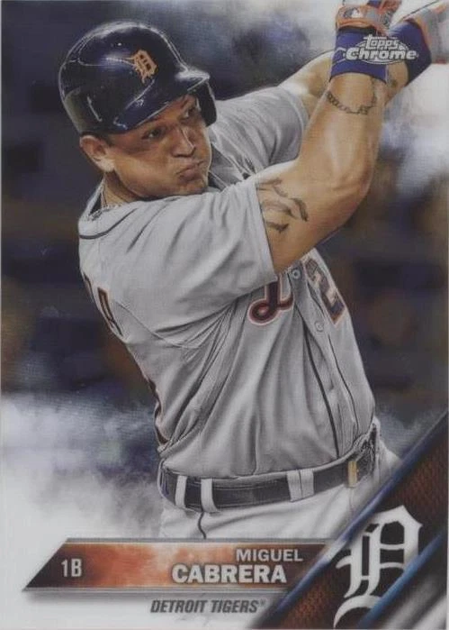 2016 Topps Chrome - Miguel Cabrera #109