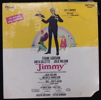 Jimmy - Original Broadway Cast Recording - Original Vinyl Album LP SEALED - Image 1 of 4
