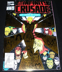 Infinity Crusade #1 - 1993 Marvel (nm) certificado de autenticidad DFE #3183/10.000 firmado por Ron Lim (C - Imagen 1 de 5