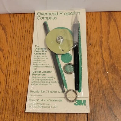 Vintage 3M overhead projection compass - Image 1 of 4