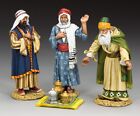 Miniatures en métal peintes The Three Wise Men LoJ057 crèche roi et pays
