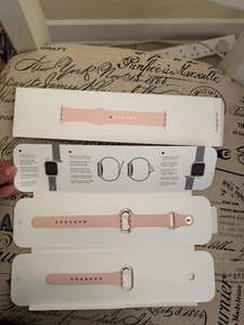 Apple Watch Pink Sand Sport Band for 40mm Case Size - Series 6 - Zdjęcie 1 z 7