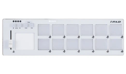 Icon - iPad - Mini USB Midi Drum Pad - Weiß - Bild 1 von 1