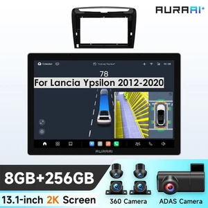 Für Lancia Ypsilon 2012-2020 Autoradio CarPlay GPS BT5.0 DSP 8+256GB+360KAM+DVR - Bild 1 von 24