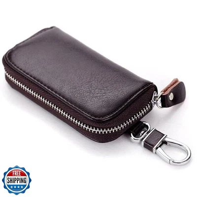 WESTONETEK Unisex Hombre Mujer Cuero Premium Coche Llavero Bolso  Foto 1 de 4