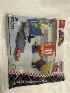 Lego Super Mario 30702 Rospo (Pit Crew) nuovo/sigillato in fabbrica 2025 set polisacco - Foto 1 di 10