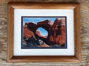 Ben Schnirel Broken Arch 8" x 10" Print - Framed 9.5"x 11.5" - Picture 1 of 9