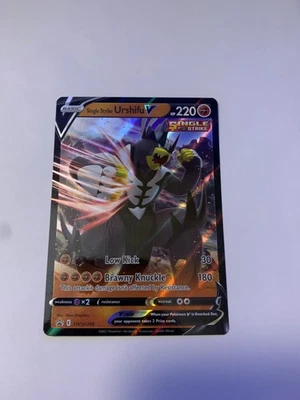 Single Strike Urshifu V SWSH106 SWSH: Sword & Shield Promo Cards Holo - Image 1 of 2